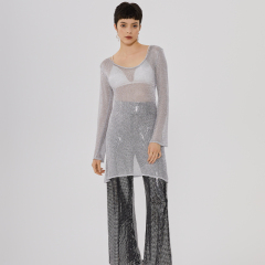 OEM Perspective Pearlescent Long Sleeve Top