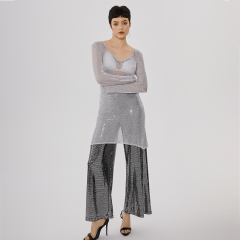 OEM Perspective Pearlescent Long Sleeve Top
