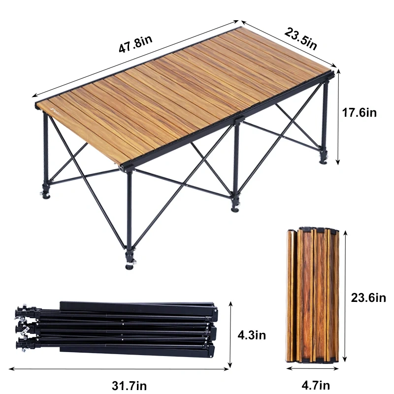 Roll-Up Tables - Rectangular