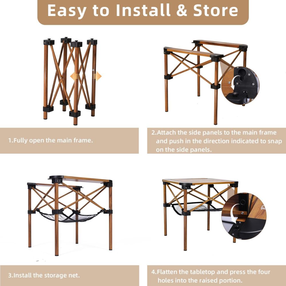 Rool Up Tables - Squre