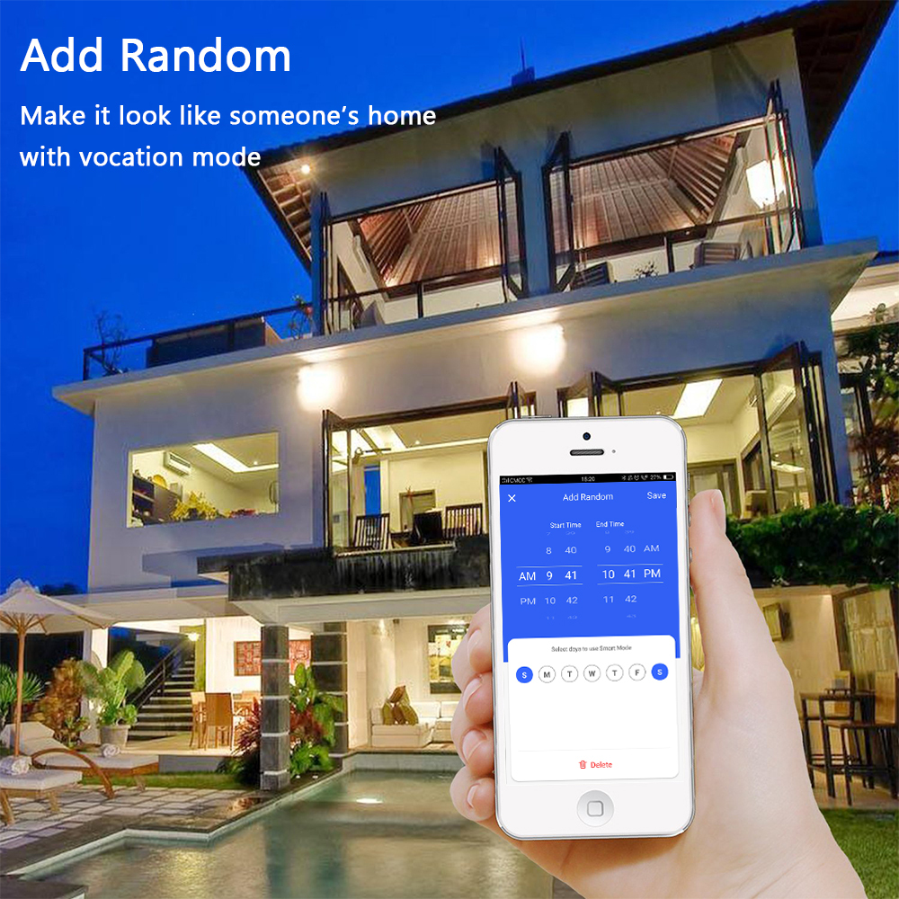 Tuya Smart Life WiFi Switch Socket Yellow Relay module Breaker remote control with Super Timing Google Home Alexa Echo DIY smart home automation