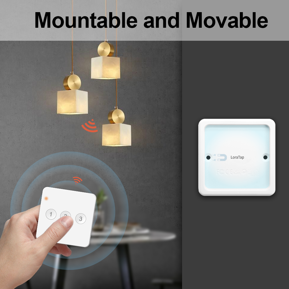 Tuya ZigBee 3.0 Wireless 3 Gang Remote Control Scene Switch Support Smart Life Home Assistant ZigBee2MQTT Automation DIY