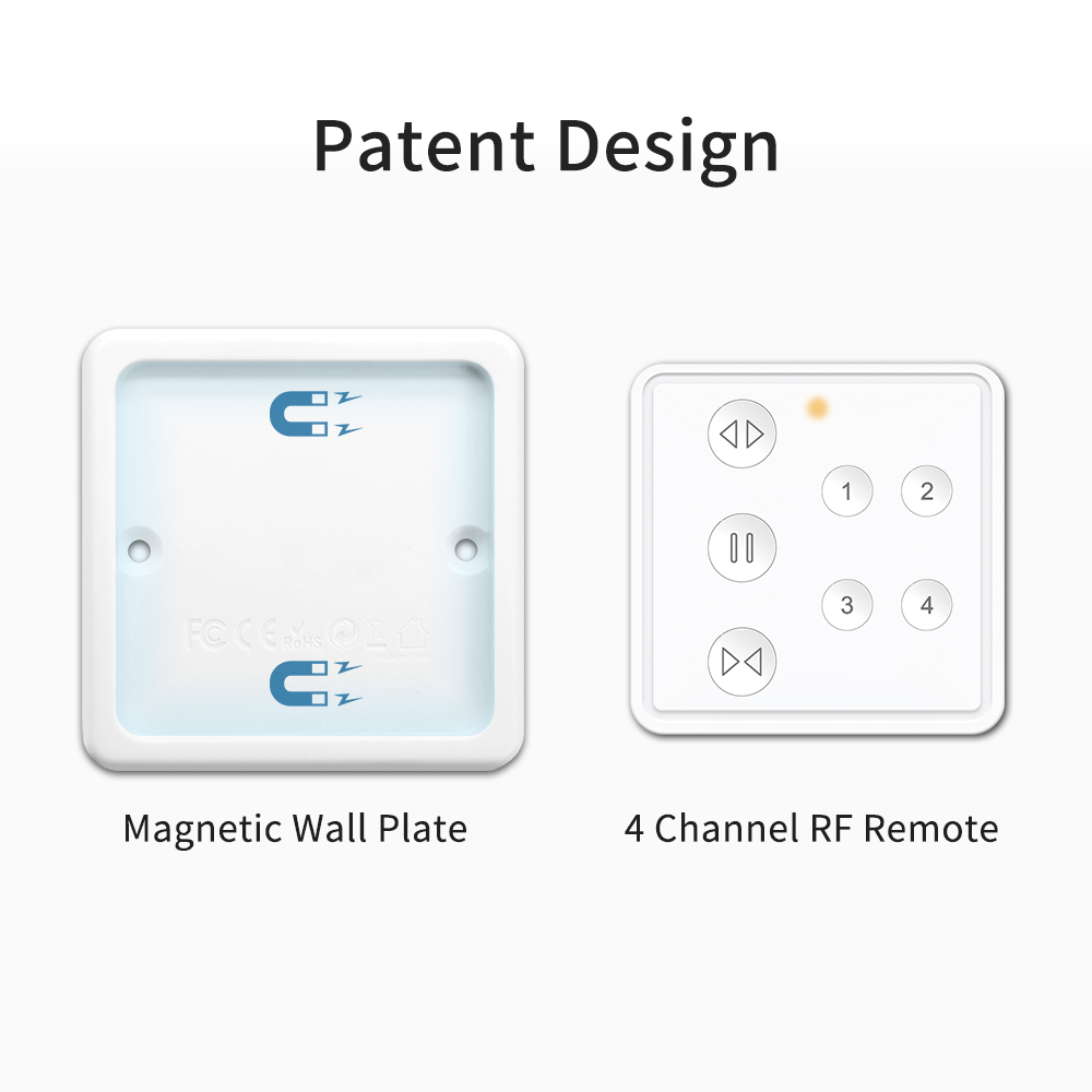 Tuya Smart Life RF WiFi Blinds Roller Shutter Curtain Switch Relay Module Multi Channel Remote Voice Control Google Home Alexa