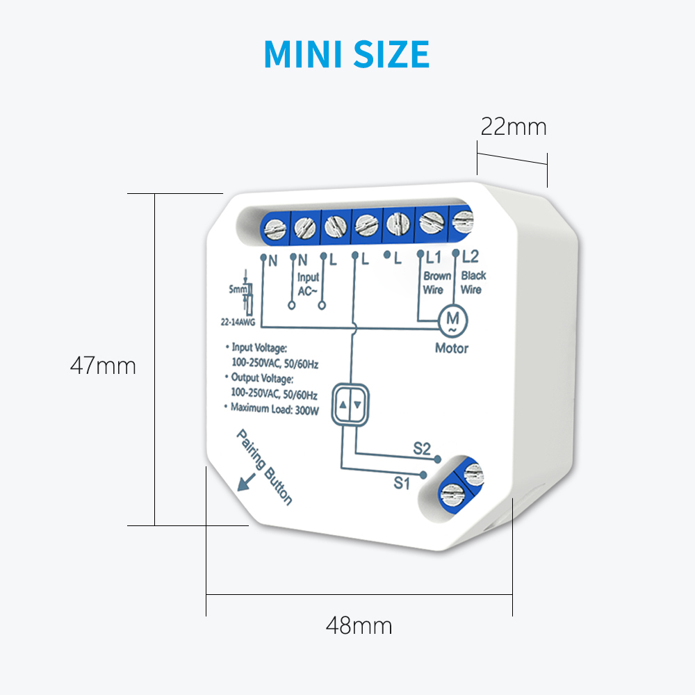 Tuya Smart Life RF WiFi Blinds Roller Shutter Curtain Switch Relay Module Multi Channel Remote Voice Control Google Home Alexa