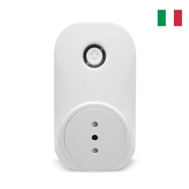 LoraTap Remote Control Socket, 2500 Watts, 200M Range, 868Mhz Radio, 10 Years Autonomy, Smart Wireless Electrical Outlet, Batteries Included