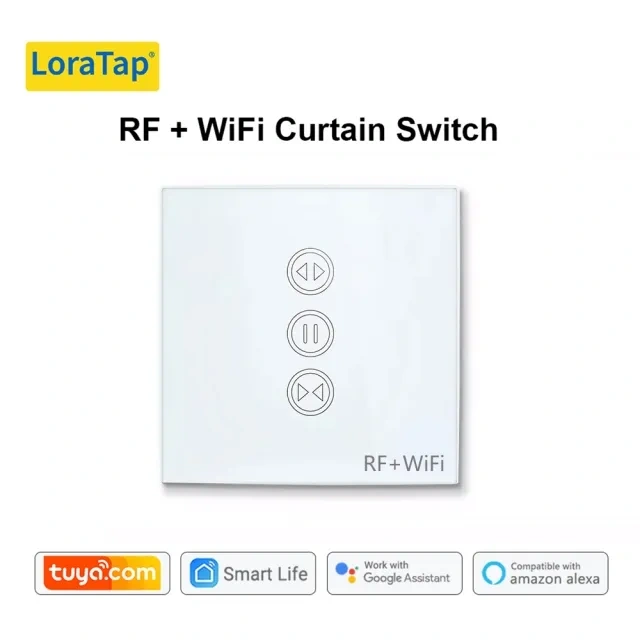Tuya Smart Life RF WIFi Smart Curtain Blinds Roller Shutter Switch Google Assistant Alexa Echo Voice Control Smart Home Timer