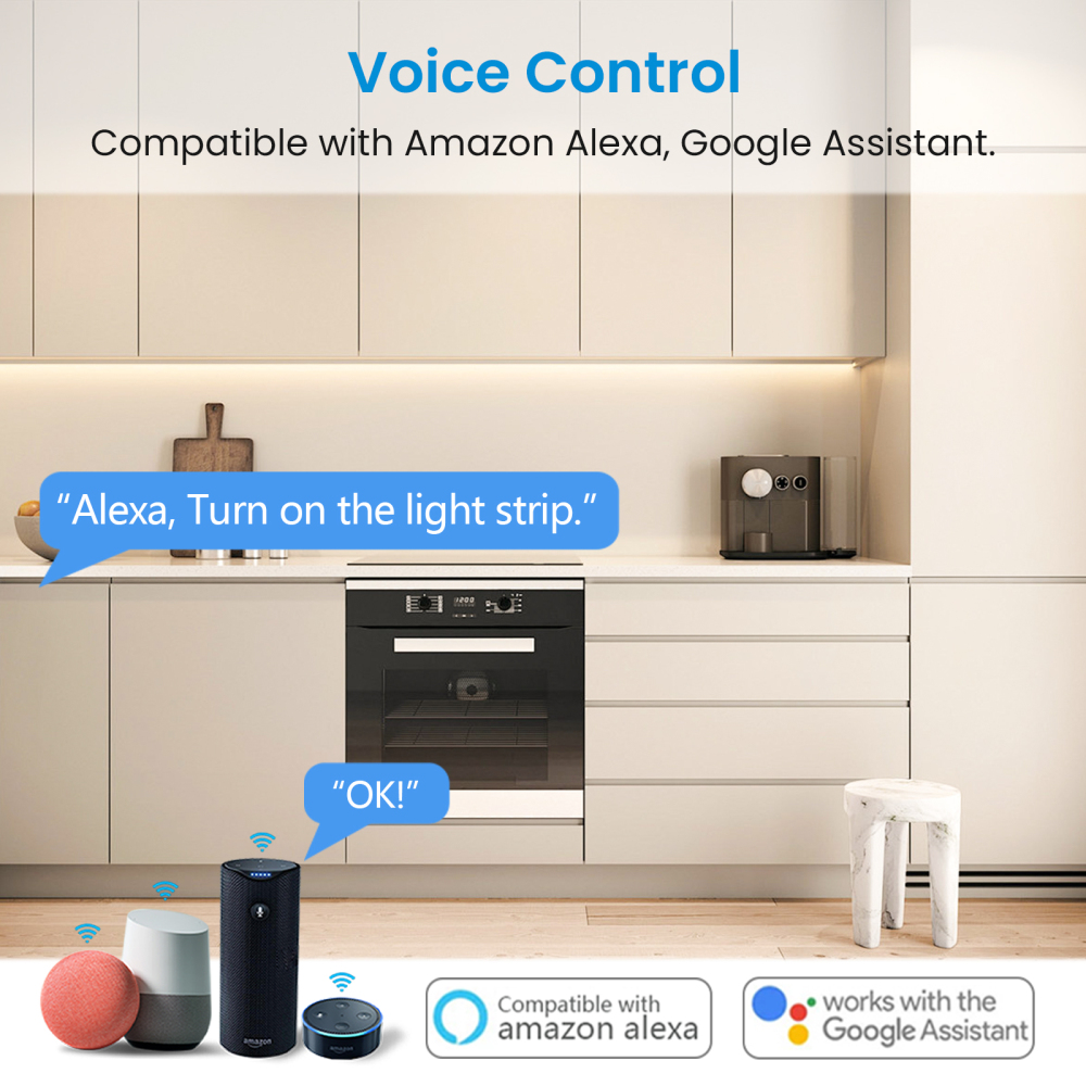LoraTap Tuya Smart Life WiFi Dimmer Switch DC 5V LED for Strip Light String Light RV Boats Pub Yachts Led Remote Control