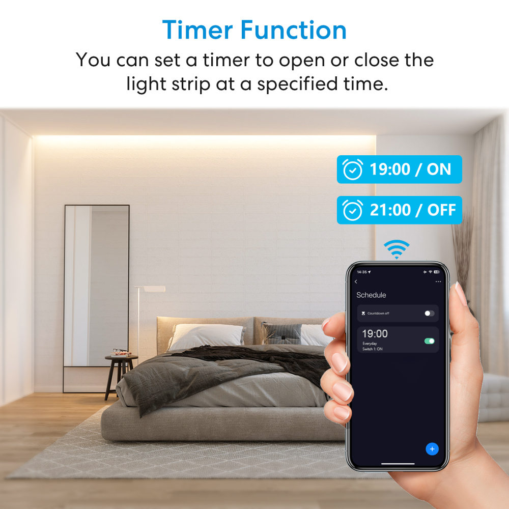 LoraTap Tuya Smart Life WiFi Dimmer Switch DC 5V LED for Strip Light String Light RV Boats Pub Yachts Led Remote Control