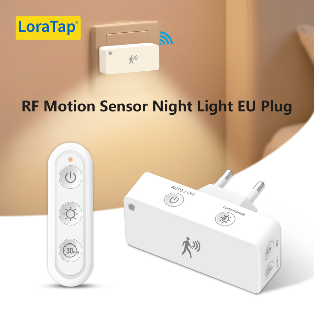 LoraTap Multi-mode Radar Sensing Night Light For Reading, Bedside, Kitchen, Living Room with Remote Controller