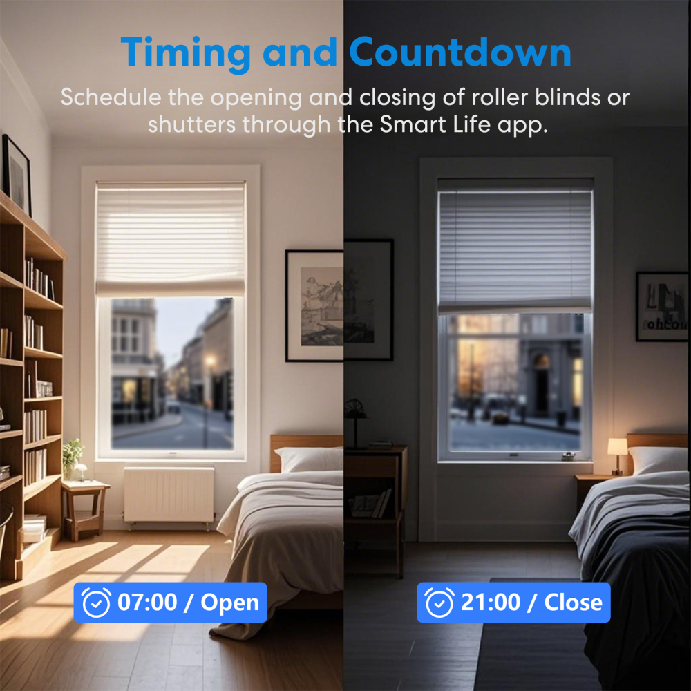 Tuya Smart Life WiFi Curtain Blind Switch for Roller Shutter Electric motor Google Home Alexa Echo Voice Control DIY Smart Home
