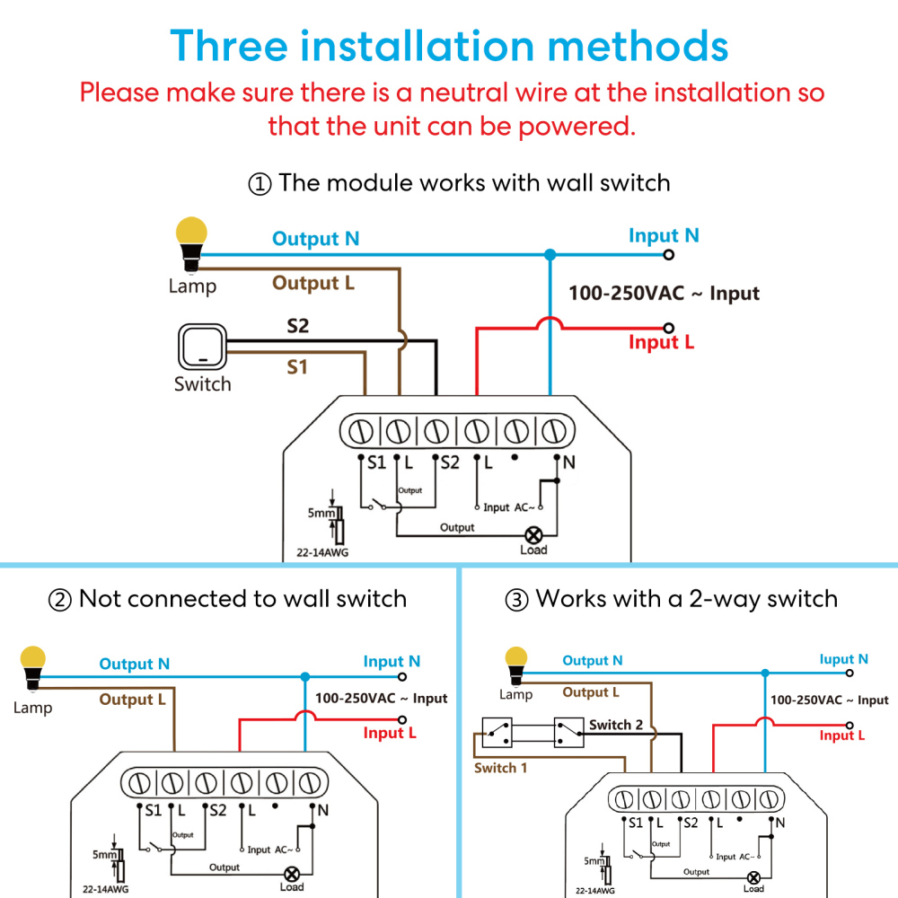 LoraTap 868Mhz Magnetic Smart Light Switch LED Push Button Wireless Remote Control AC100~250V 10A 1 CH Relay Controller for Lamp