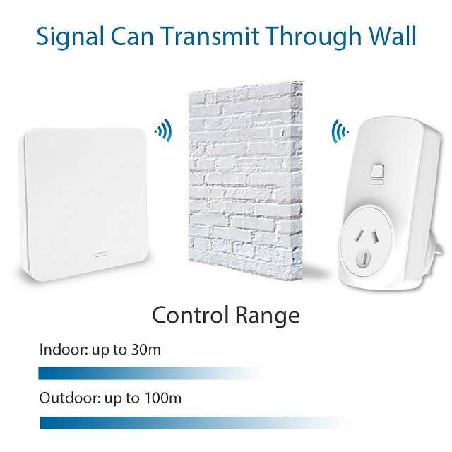 AU Wireless Socket Plug 16A with Kinetic Remote Control