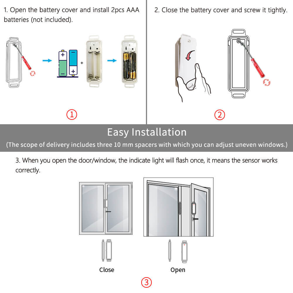 Wireless exhaust air control with magnetic window contact and radio-controlled socket for extractor hood, chimney window switch, wireless control