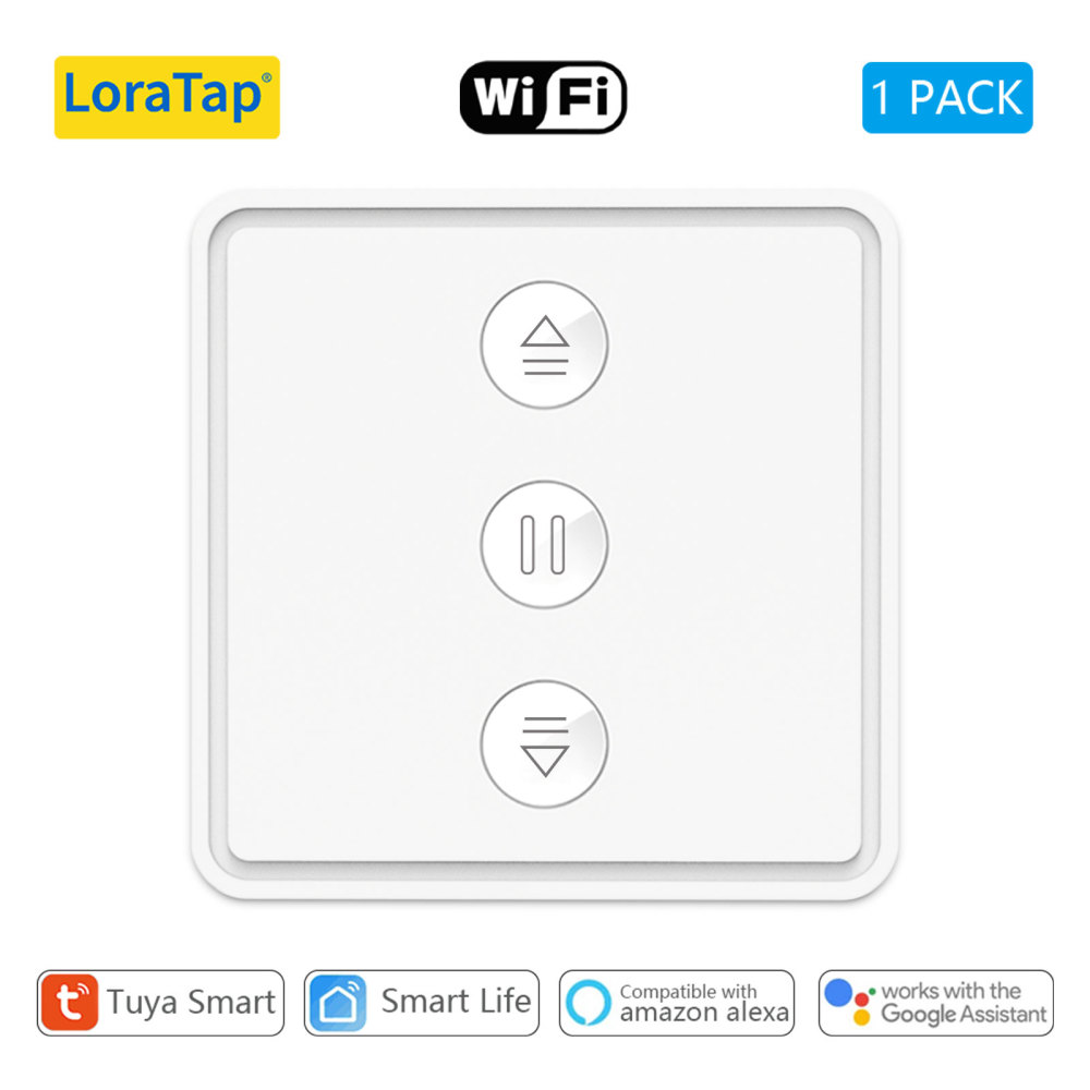 Tuya Smart Life WiFi Curtain Switch NEW for Blinds Roller Shutter Electric motor Google Home Alexa Echo Voice Control Smart Home