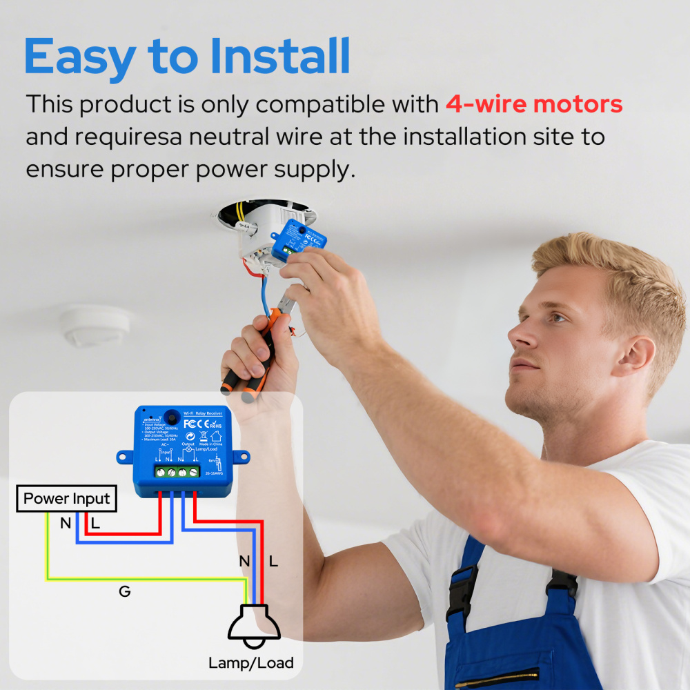 Tuya Smart Life Tiny WiFi Switch Socket Module DIY Smart Light and Socket Google Home Echo Alexa Voice Control Remote Control
