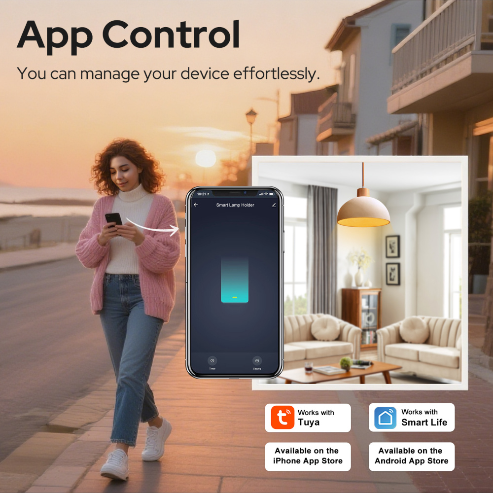 Tuya Smart Life Tiny WiFi Switch Socket Module DIY Smart Light and Socket Google Home Echo Alexa Voice Control Remote Control