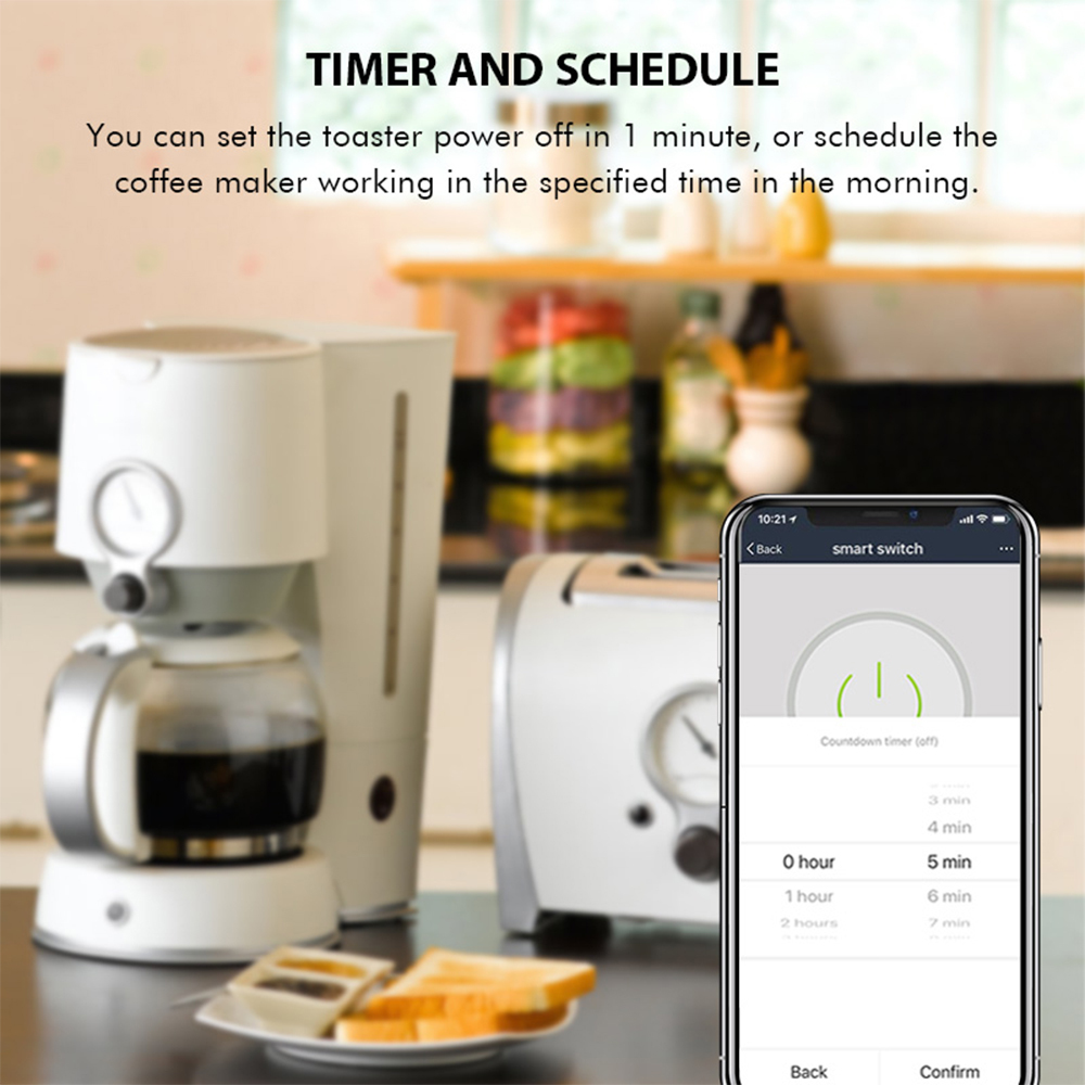 LoraTap ZigBee EU Socket 16A Power Tuya Smart Life APP Remote Voice Control Timer Plug Switch With Alexa Google Home Zigbee2MQTT