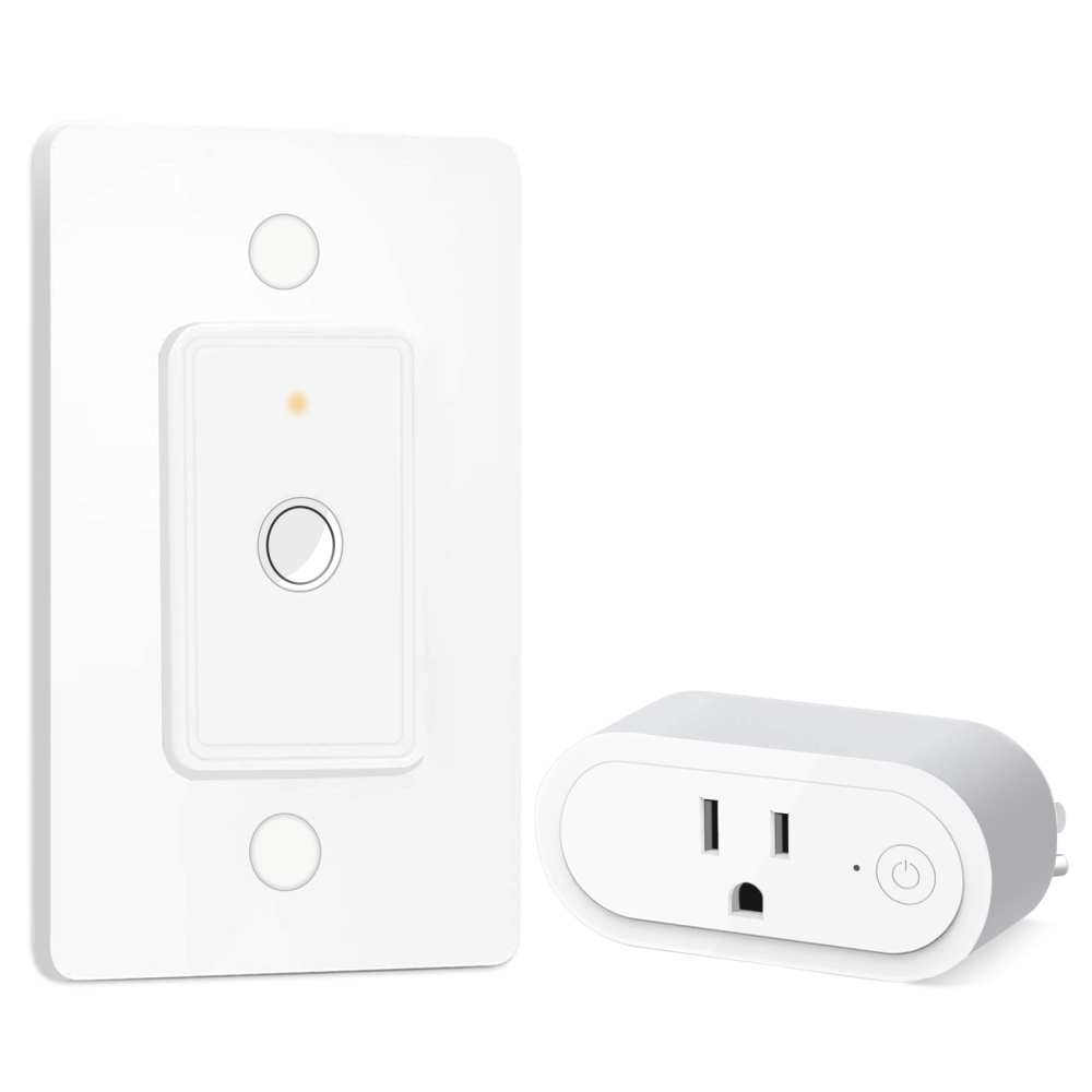 Remote Control Outlet: Wireless On Off Outlet Switch — Lamps Fans & Appliances Indoor — Renter Friendly — 100FT Range — No Wiring