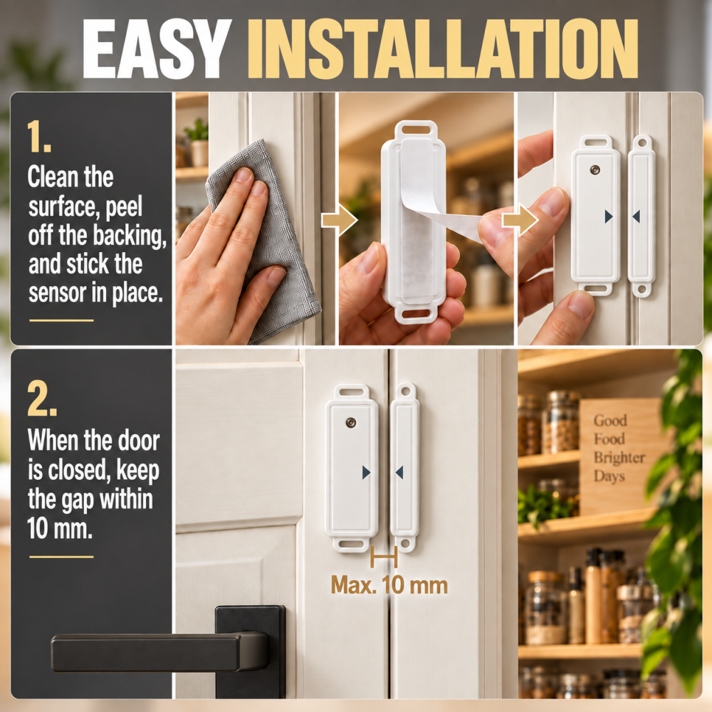 LoraTap E27 RF Lamp Holder with Door Sensor and Remote Control