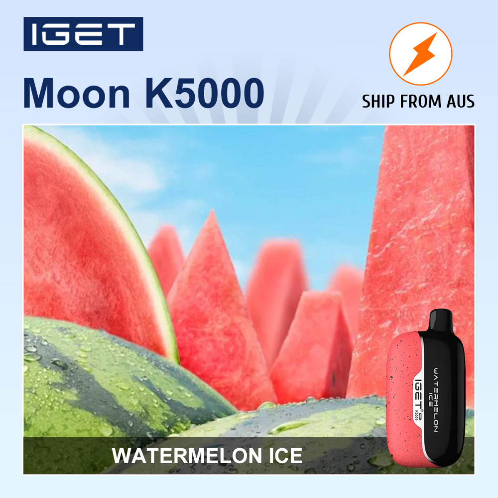 FAST AUS SHIPPING | IGET Moon K5000 - 5000 puffs disposable electronic cigarette | Australian Warehouse