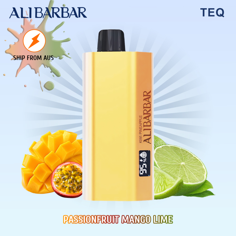 FAST AUS SHIPPING | ALIBARBAR TEQ 12000 Puffs Disposable Vape - Wholesale Lot (50+ Units) | Sydney Warehouse