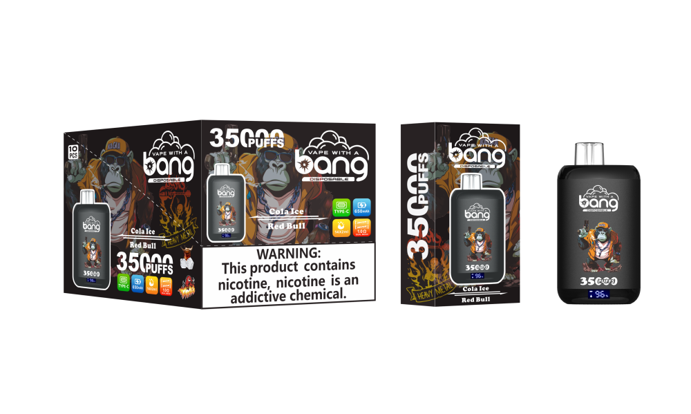 FAST AUS SHIPPING | BANG 35000 Puffs – 2-in-1 Dual Flavour Pod Kit | Type-C, 650mAh, Dual Mesh 1.0ohm | Australian Warehouse