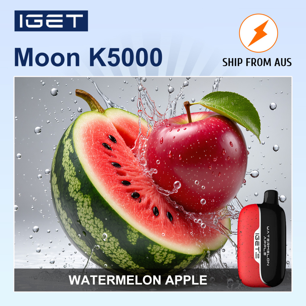 FAST AUS SHIPPING | IGET Moon K5000 - 5000 puffs disposable electronic cigarette | Australian Warehouse