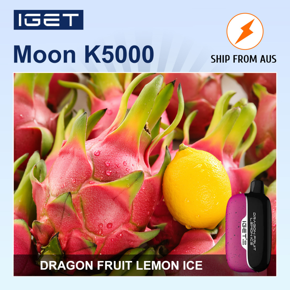 FAST AUS SHIPPING | IGET Moon K5000 - 5000 puffs disposable electronic cigarette | Australian Warehouse