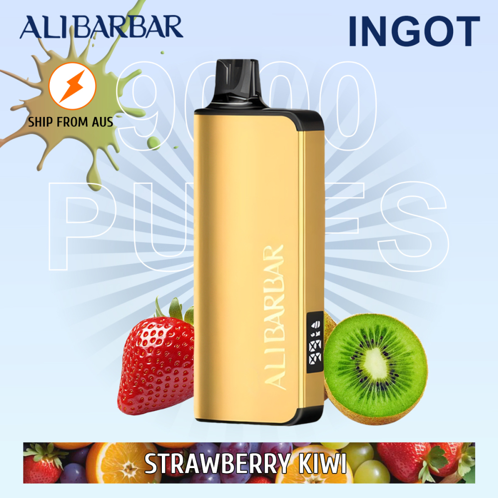 FAST AUS SHIPPING | ALIBARBAR INGOT 9000 Puffs | Australian Warehouse