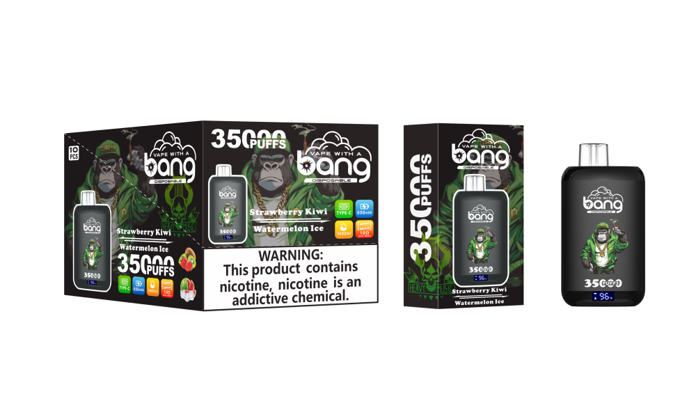 FAST AUS SHIPPING | BANG 35000 Puffs – 2-in-1 Dual Flavour Pod Kit | Type-C, 650mAh, Dual Mesh 1.0ohm | Australian Warehouse