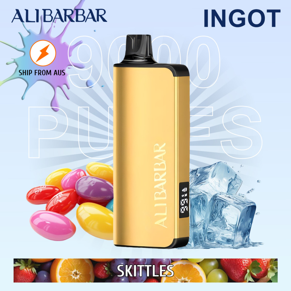 FAST AUS SHIPPING | ALIBARBAR INGOT 9000 Disposable Vape - Wholesale Lot (50+ Units) | Sydney Warehouse