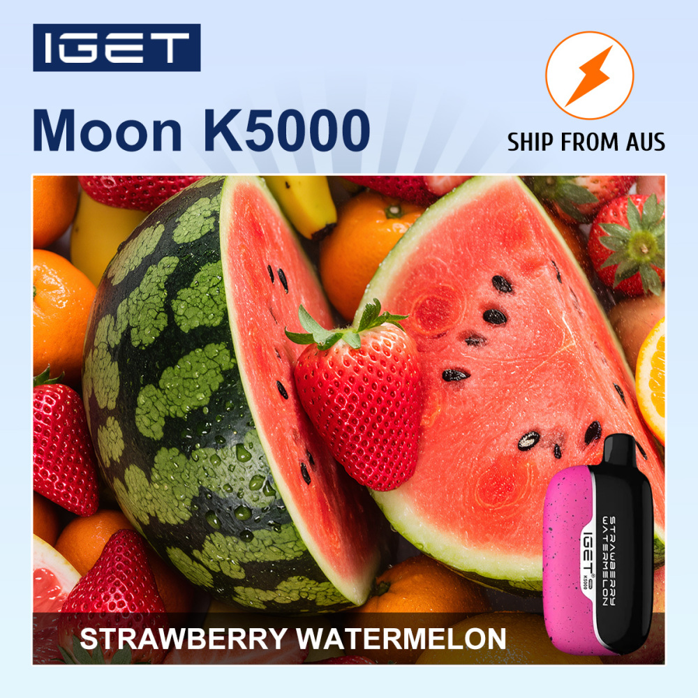 FAST AUS SHIPPING | IGET Moon K5000 - 5000 puffs disposable electronic cigarette | Australian Warehouse