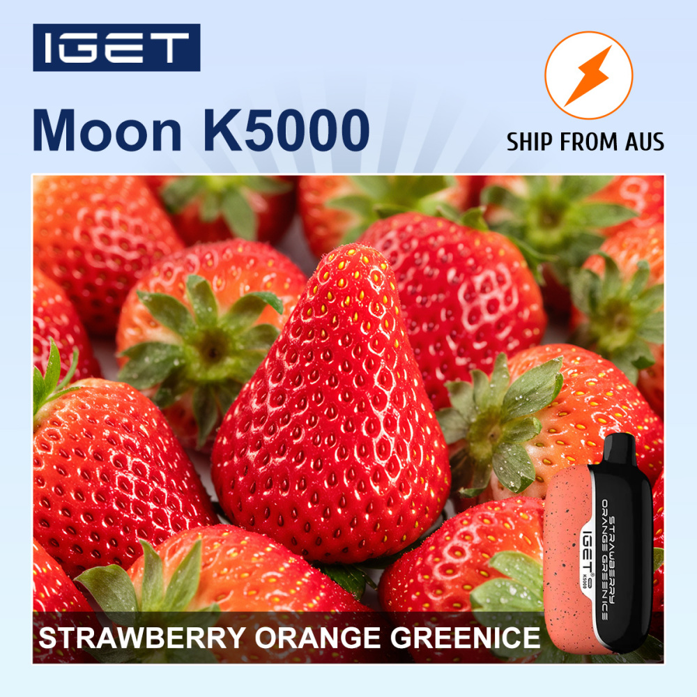 FAST AUS SHIPPING | IGET Moon K5000 - 5000 puffs disposable electronic cigarette | Australian Warehouse