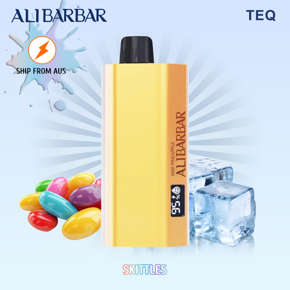 FAST AUS SHIPPING | ALIBARBAR TEQ 12000 Puffs Disposable Vape - Wholesale Lot (50+ Units) | Sydney Warehouse