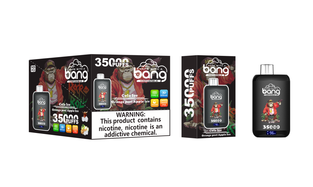 FAST AUS SHIPPING | BANG 35000 Puffs – 2-in-1 Dual Flavour Pod Kit | Type-C, 650mAh, Dual Mesh 1.0ohm | Australian Warehouse