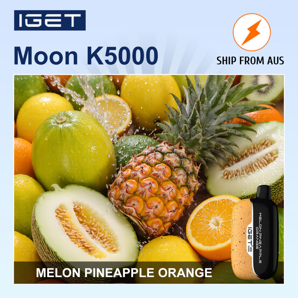 FAST AUS SHIPPING | IGET Moon K5000 - 5000 puffs disposable electronic cigarette | Australian Warehouse