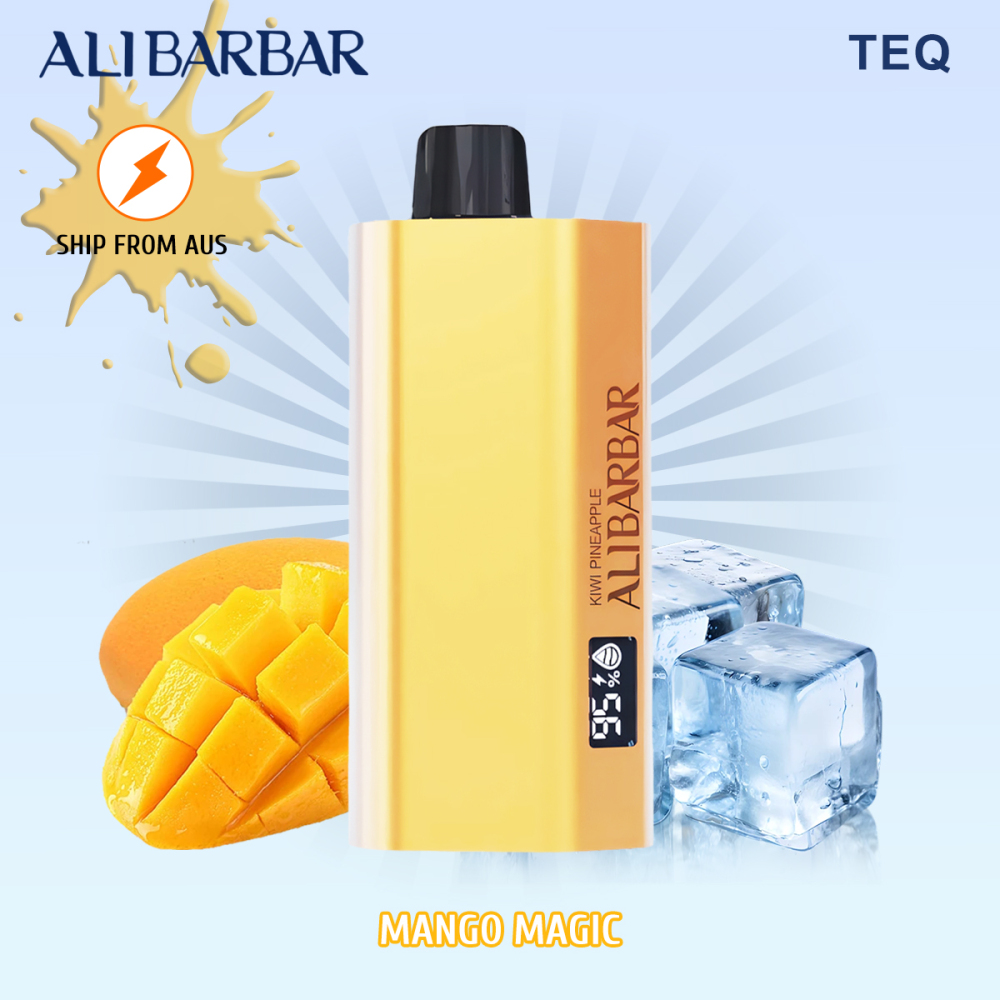 FAST AUS SHIPPING | ALIBARBAR TEQ 12000 Puffs Disposable Vape - Wholesale Lot (50+ Units) | Sydney Warehouse