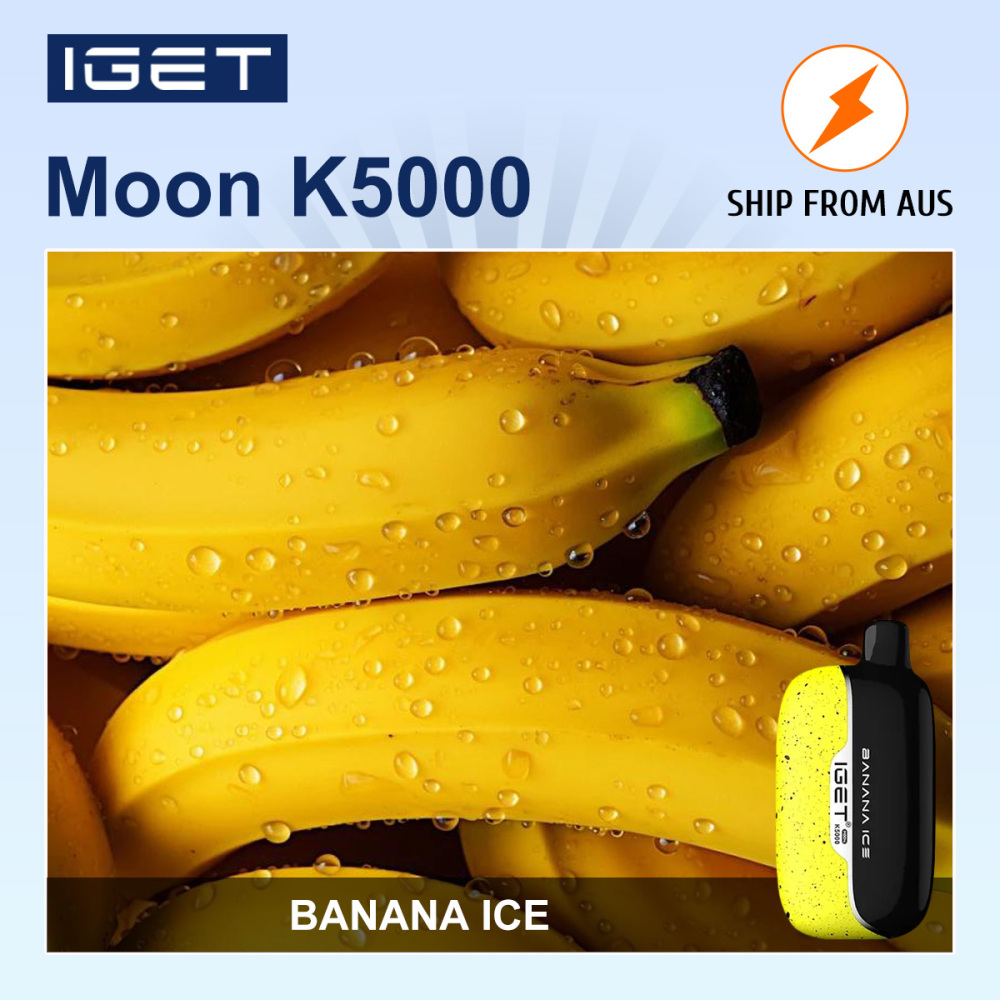 FAST AUS SHIPPING | IGET Moon K5000 - 5000 puffs disposable electronic cigarette | Australian Warehouse