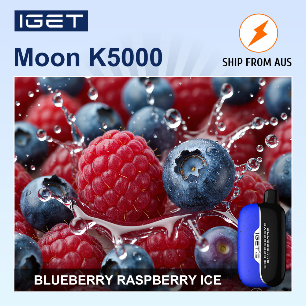 FAST AUS SHIPPING | IGET Moon K5000 - 5000 puffs disposable electronic cigarette | Australian Warehouse