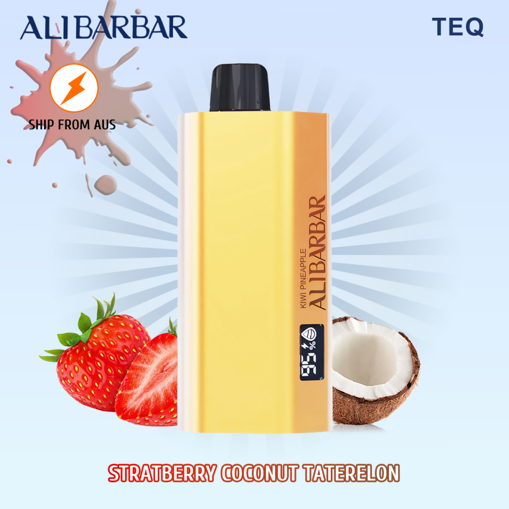 FAST AUS SHIPPING | ALIBARBAR TEQ 12000 Puffs Disposable Vape - Wholesale Lot (50+ Units) | Sydney Warehouse