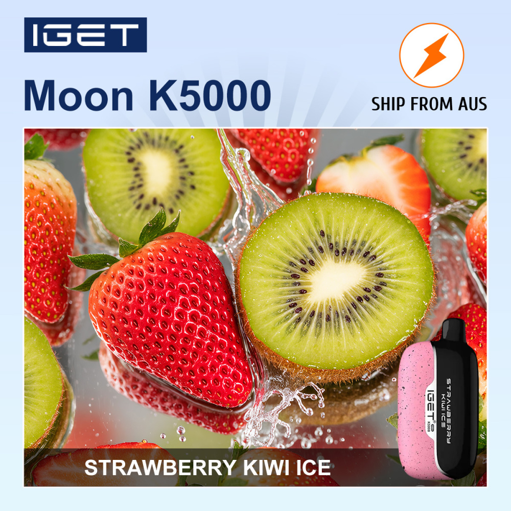 FAST AUS SHIPPING | IGET Moon K5000 - 5000 puffs disposable electronic cigarette | Australian Warehouse