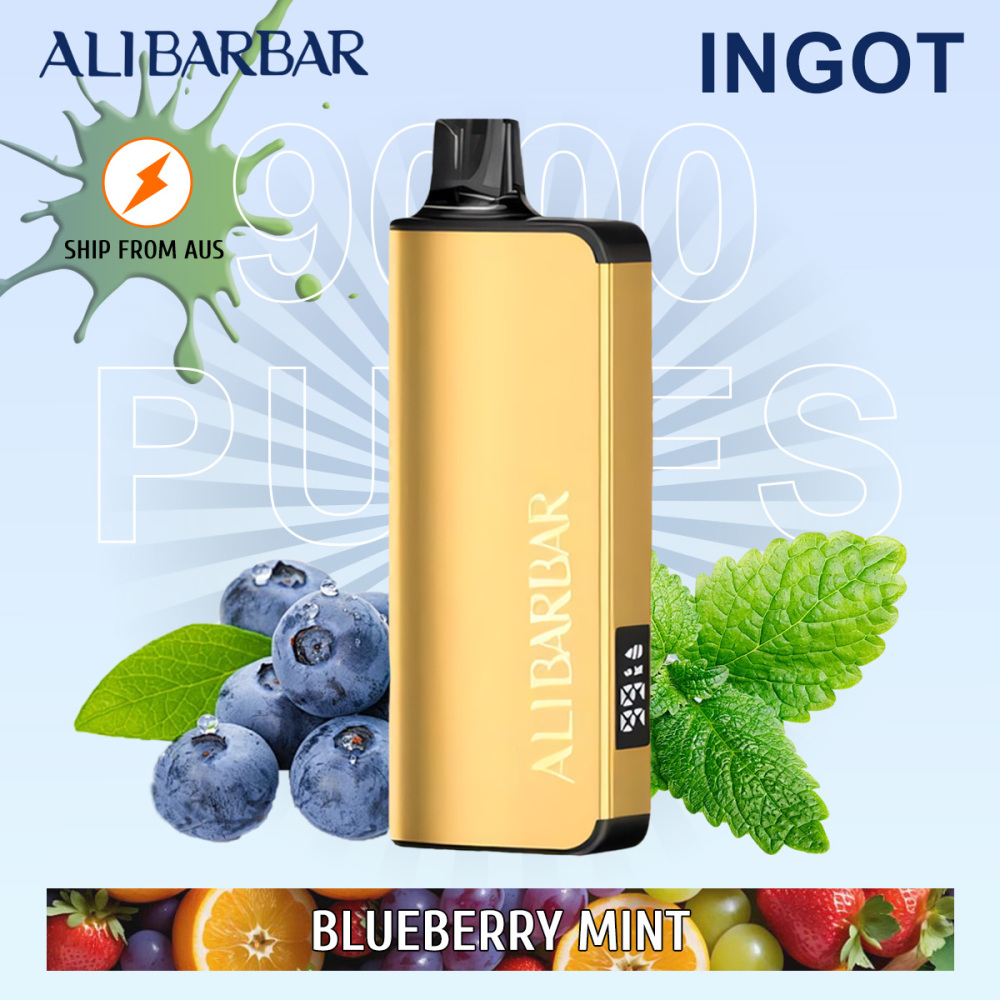 FAST AUS SHIPPING | ALIBARBAR INGOT 9000 Disposable Vape - Wholesale Lot (50+ Units) | Sydney Warehouse