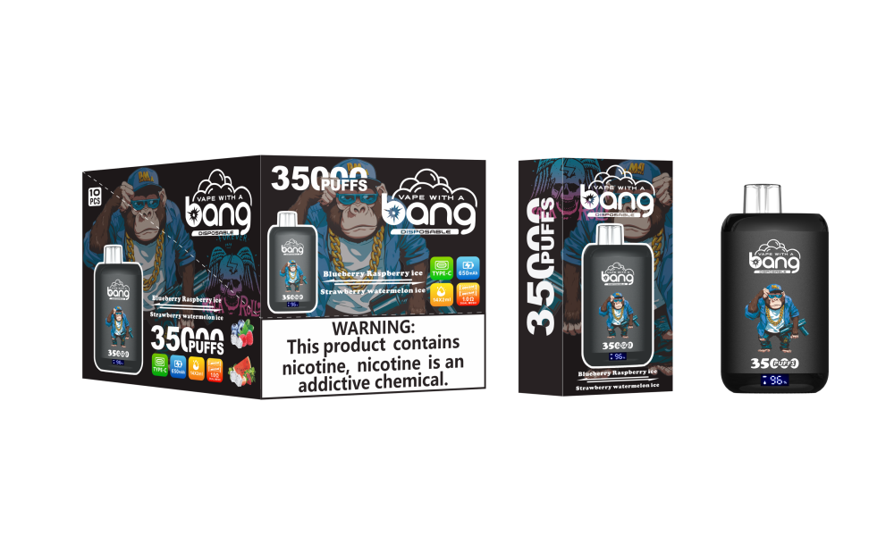 FAST AUS SHIPPING | BANG 35000 Puffs – 2-in-1 Dual Flavour Pod Kit | Type-C, 650mAh, Dual Mesh 1.0ohm | Australian Warehouse