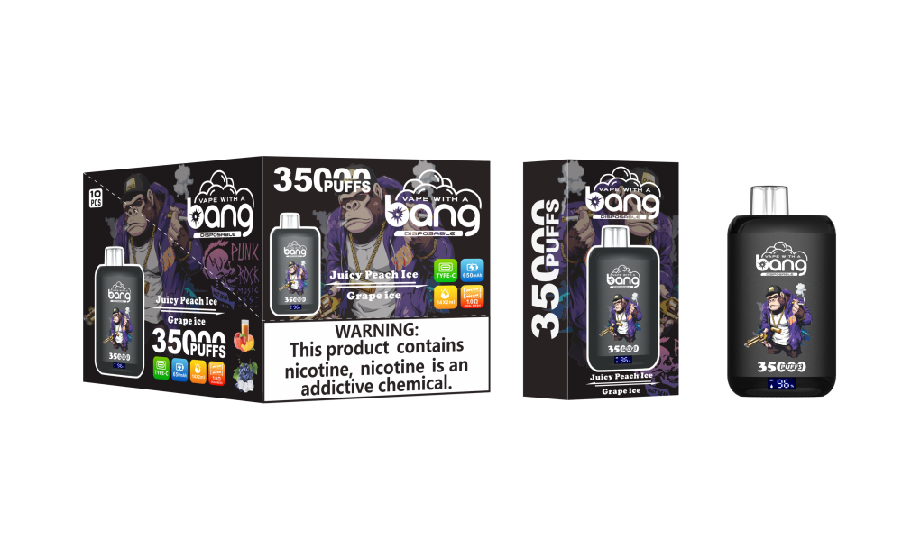 FAST AUS SHIPPING | BANG 35000 Puffs – 2-in-1 Dual Flavour Pod Kit | Type-C, 650mAh, Dual Mesh 1.0ohm | Australian Warehouse
