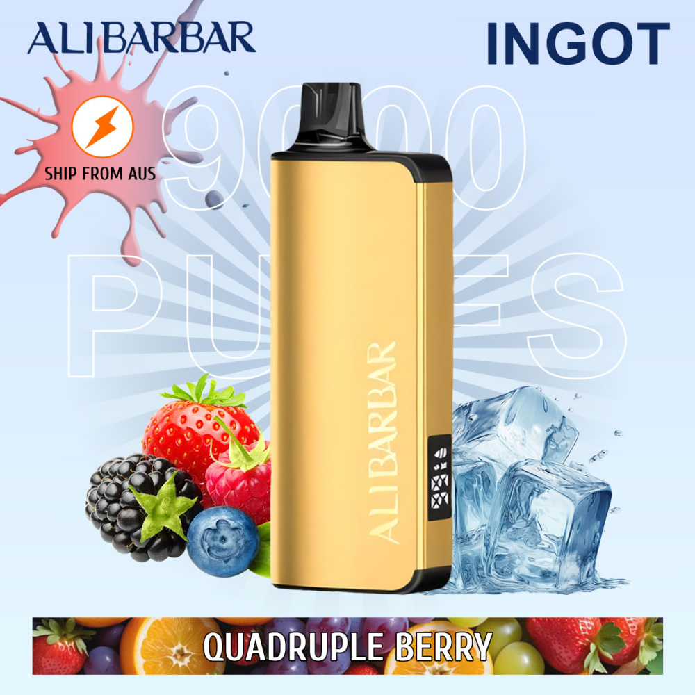 FAST AUS SHIPPING | ALIBARBAR INGOT 9000 Puffs | Australian Warehouse