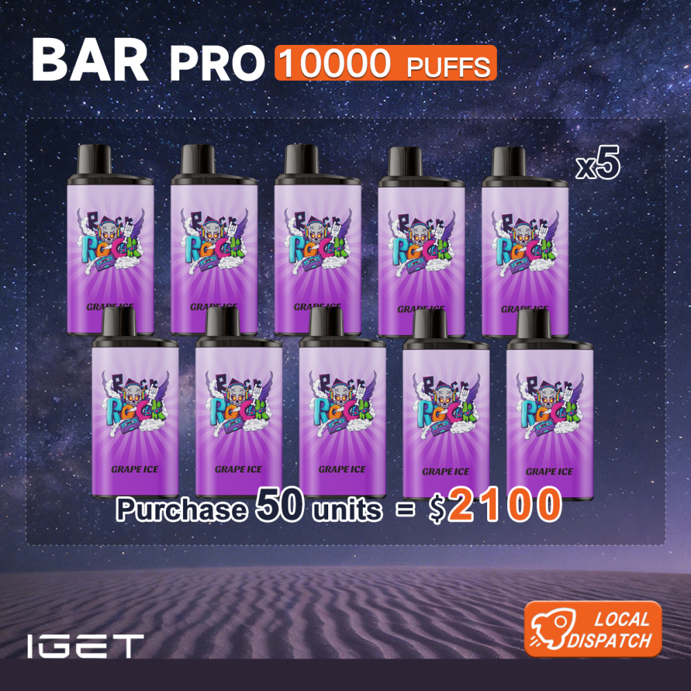FAST AUS SHIPPING | IGET Bar PRO 10000 Disposable Vape – Wholesale Bulk Order (50+ Units) | Sydney Warehouse