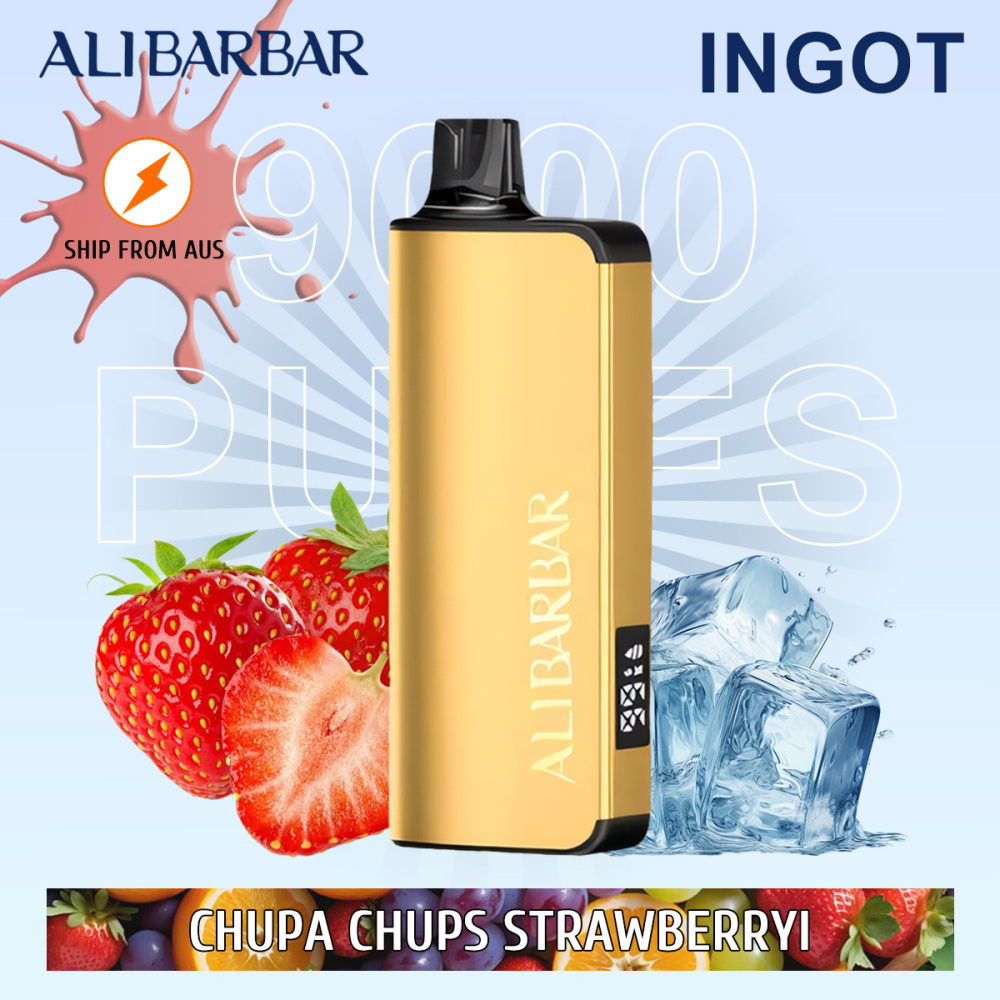 FAST AUS SHIPPING | ALIBARBAR INGOT 9000 PUFFS | AUSTRALIAN WAREHOUSE
