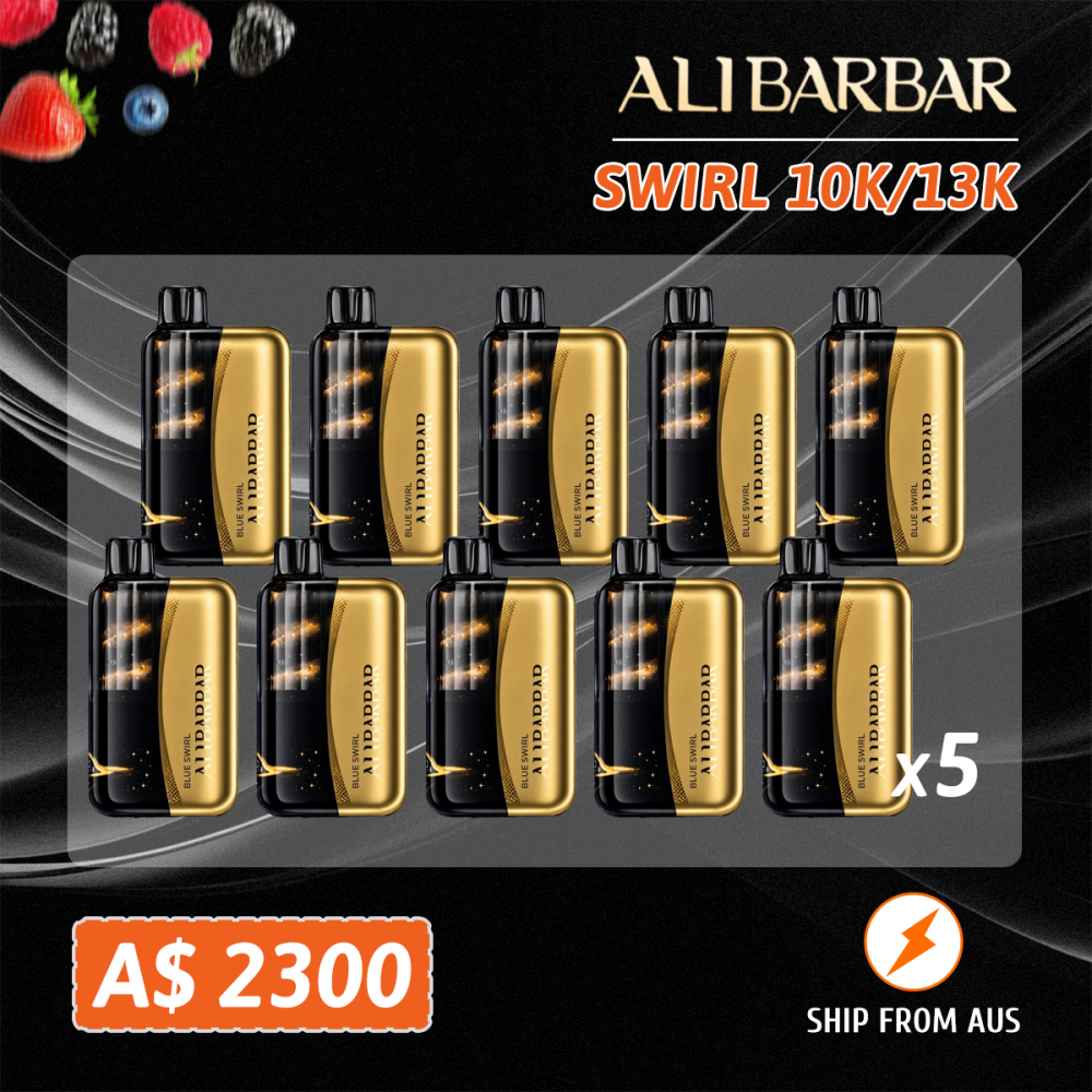 FAST AUS SHIPPING | ALIBARBAR SWIRL 10K & 13K Output Modes - Wholesale Lot (50+ Units) | Sydney Warehouse