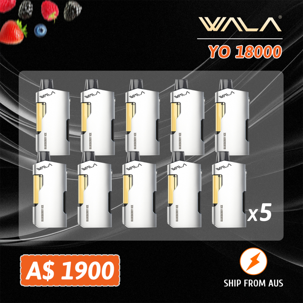 FAST AUS SHIPPING | WALA YO 18000 Puffs– Wholesale Lot (50+ Units) | Australian Warehouse