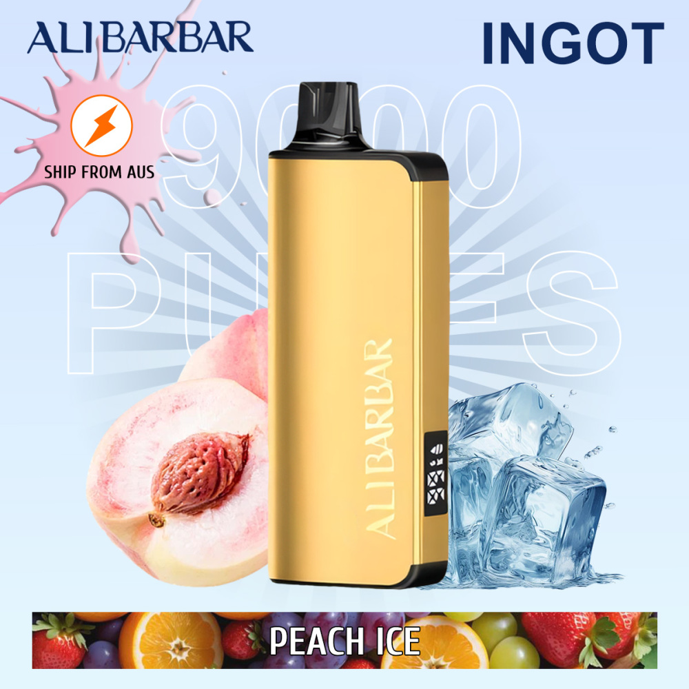FAST AUS SHIPPING | ALIBARBAR INGOT 9000 Puffs | Australian Warehouse